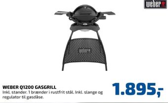 Davidsen Weber gasgrill tilbud