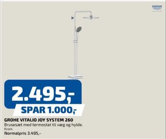 Grohe brusestangsæt