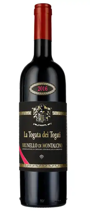 Brunello di montalcino la togata dei togati 2016 pr.fl.v. 6 stk.