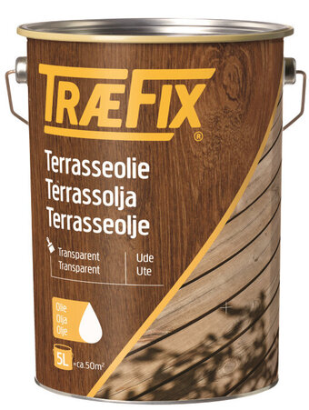 jem & fix Træfix terrasseolie klar pine 5 liter tilbud