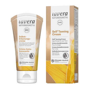Lavera sun care, self tanning cream face, 50 ml