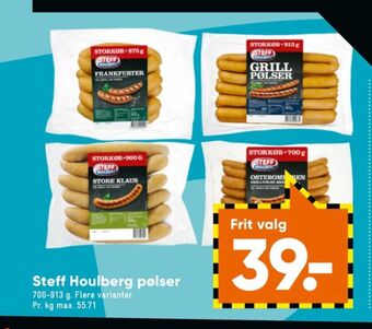 Bilka Steff houlberg frankfurter tilbud