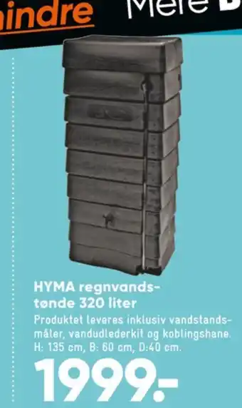 Bilka Harcostar regnvandstønde tilbud