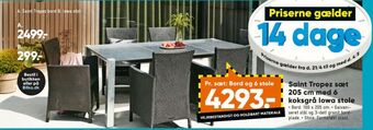 Bilka Ukendt havemøbelsæt tilbud