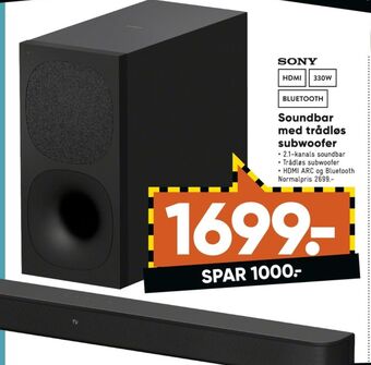 Bilka Sony soundbar tilbud