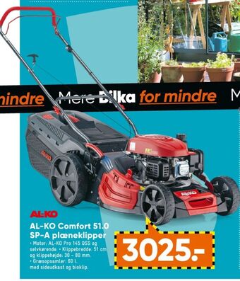 Bilka Al-ko plæneklipper tilbud