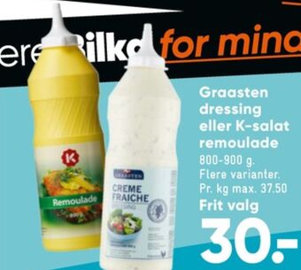Bilka Graasten dressing tilbud
