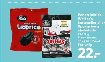 Liquorice toffees karameller