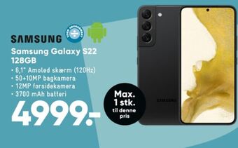 Bilka Galaxy s22 mobiltelefon tilbud