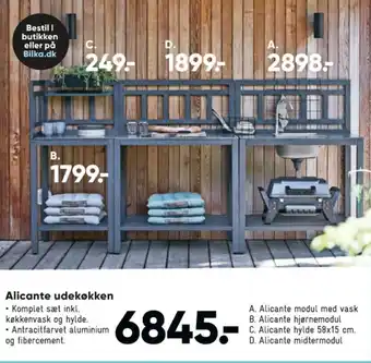 Bilka Ukendt udekøkken tilbud