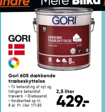 Bilka Gori træbeskyttelse tilbud