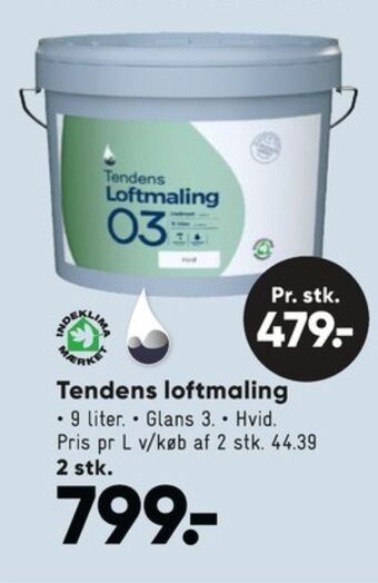 Bilka Tendens maling tilbud