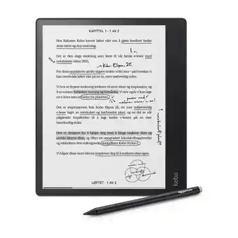 Kobo elipsa 2e e-bogslæser bundle