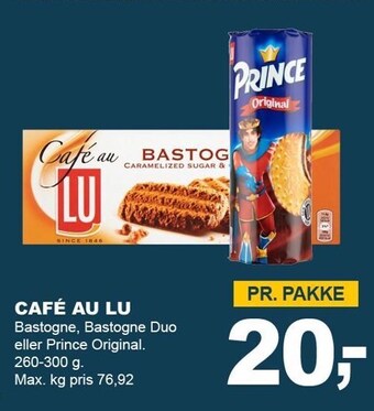 Let-Køb Café au lu tilbud