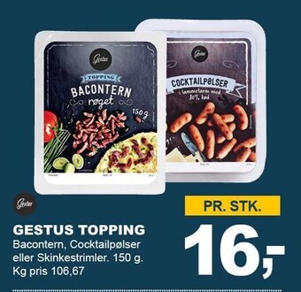 Let-Køb Gestus topping tilbud
