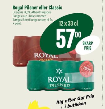 Min Købmand Classic øl tilbud