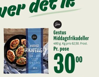 Min Købmand Gestus frikadeller tilbud