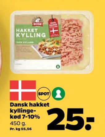 Netto Rose hakket kylling tilbud