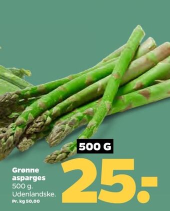 Netto Ukendt asparges tilbud