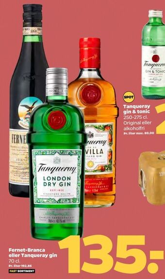 Netto Fernet branca bitter tilbud