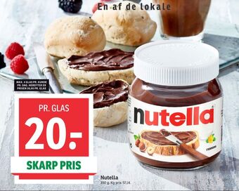 SPAR Nutella smørepålæg tilbud