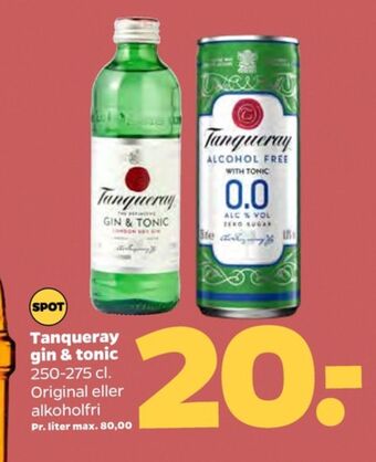 Netto Tanqueray rtd tilbud