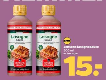 Netto Jensens køkken sauce flydende tilbud