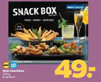 Netto Nordic seafood snack box tilbud