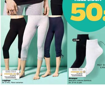 Netto Bodyguide underwear leggings tilbud