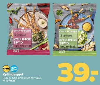 Netto Chick n quick kyllingespyd tilbud