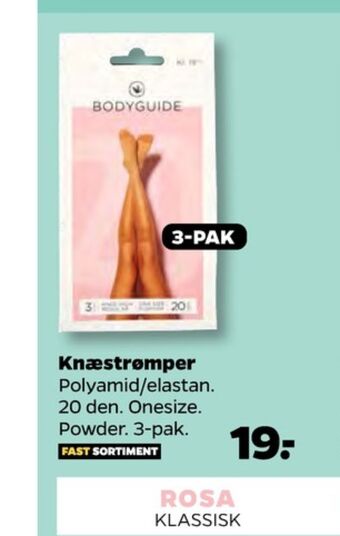 Bodyguide underwear strømper