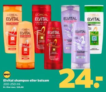 Netto Elvital shampoo tilbud