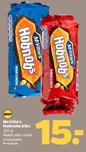Netto Hobnobs kiks tilbud