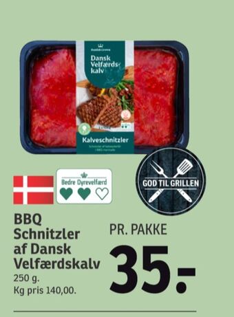 SPAR Dansk kalv kalveschnitzler tilbud