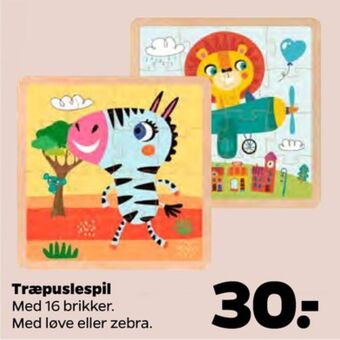 Netto Ukendt puslespil tilbud