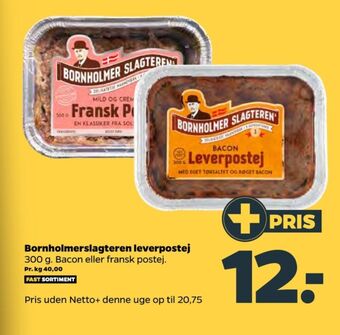 Netto Bacon leverpostej tilbud