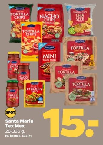 Santa maria tortillachips
