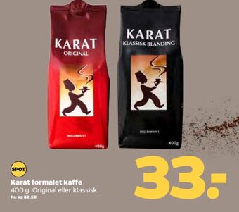 Netto Original kaffe formalet tilbud