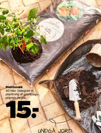 Netto Ukendt plantesæk tilbud