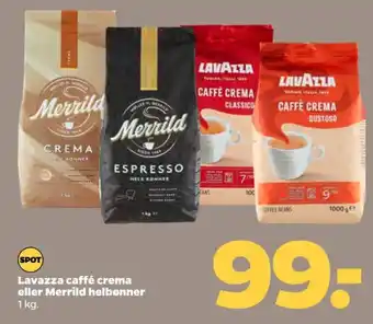Crema kaffebønner