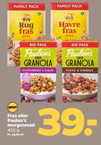 Pauluns granola