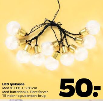 Netto Ukendt lyskæder tilbud