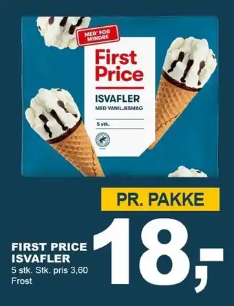 Let-Køb First price isvafler tilbud