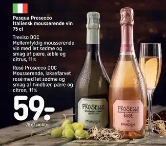 REMA 1000 Pasqua prosecco tilbud