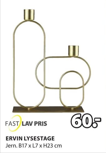 JYSK ERVIN LYSESTAGE tilbud