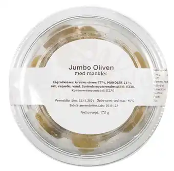 REMA 1000 Jumbo oliven, 170 g tilbud
