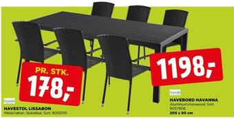 jem & fix Havestol lissabon tilbud