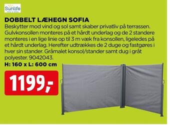 jem & fix Dobbelt læhegn sofia tilbud