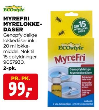jem & fix Myrefri myrelokkedåser tilbud