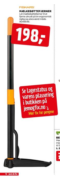 jem & fix Mælkebøttefjerner tilbud